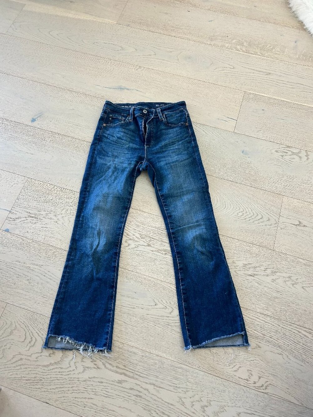 AG Farrah Boot Cut Crop Jeans